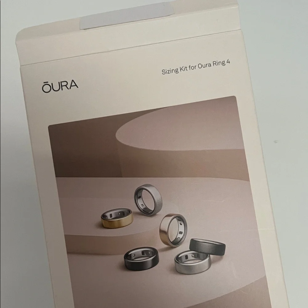 Oura Ring 4 Sizing Ki, full set